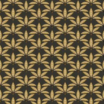 Tapete Gold, Kupfer, Schwarz, Anthrazit Rasch-Textil Vliestapete (1040782)