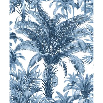Tapete Blau Rasch-Textil Papiertapete (1038197)