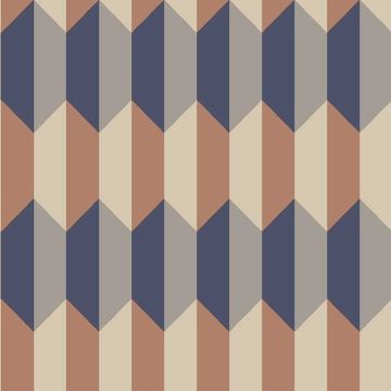 Tapete Orange, Terrakotta Rasch-Textil Papiertapete (1038208)