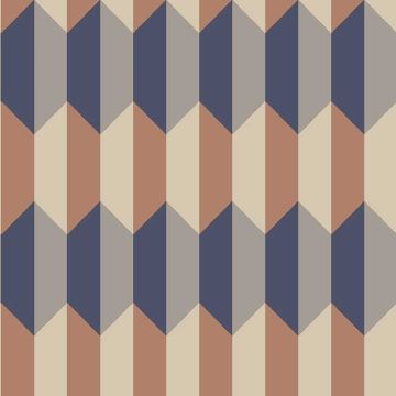 Tapete Orange, Terrakotta Rasch-Textil Papiertapete (1038208)