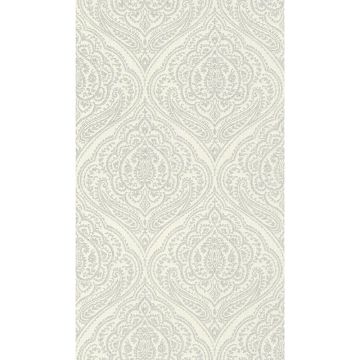 Tapete Grau, Silber, Weiß Rasch-Textil Textiltapete (1025436)