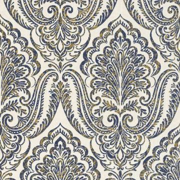 Tapete Beige, Creme, Blau Rasch-Textil Textiltapete (1035315)