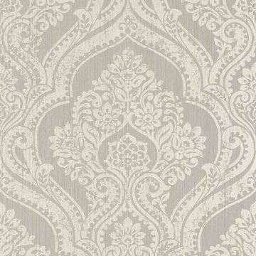 Tapete Grau, Silber Rasch-Textil Textiltapete (1035322)