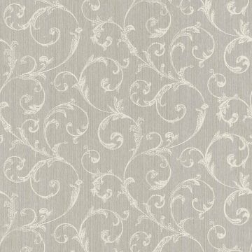 Tapete Grau, Silber Rasch-Textil Textiltapete (1035331)