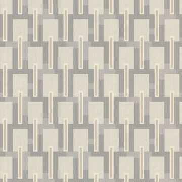 Tapete Grau, Silber Textiltapete Rasch-Textil (1040398)