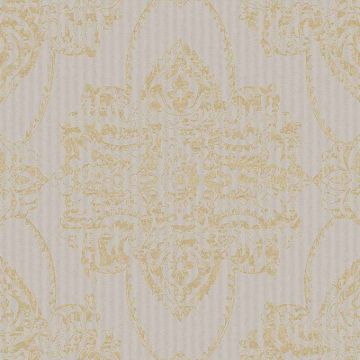 Tapete Gold, Kupfer Rasch-Textil Vliestapete (1036064)