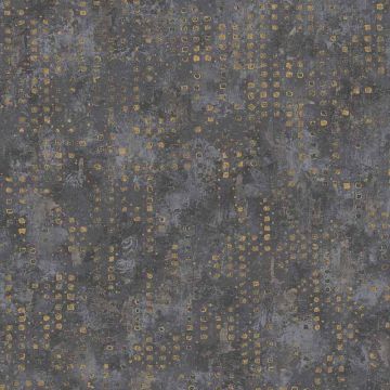 Tapete Schwarz, Anthrazit Rasch-Textil Vliestapete (1036069)