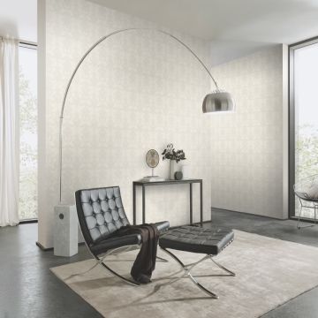 Tapete Beige, Creme Erismann Vinyltapete (KG-175394)