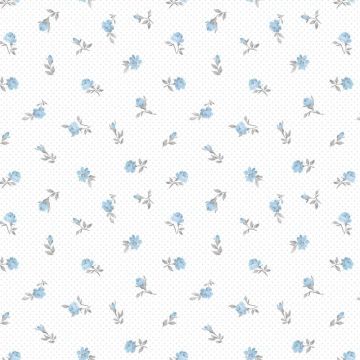 Tapete Blau Rasch-Textil Papiertapete (1040629)