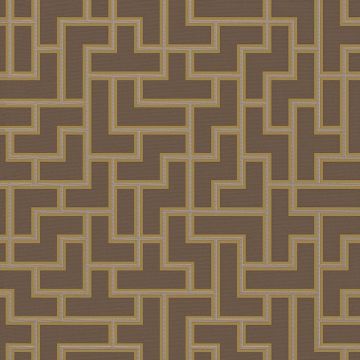 Tapete Braun, Gold, Kupfer Rasch-Textil Vliestapete (1040308)