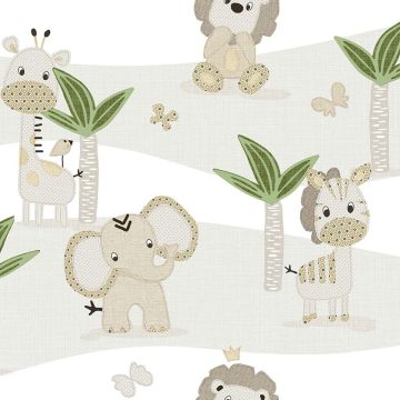 Tapete Beige, Creme Rasch-Textil Vliestapete (1038824)