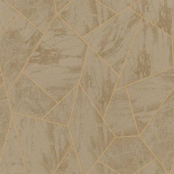 Tapete Beige, Cream, Braun, Gold, Kupfer Rasch-Textil Vliestapete (1040311)
