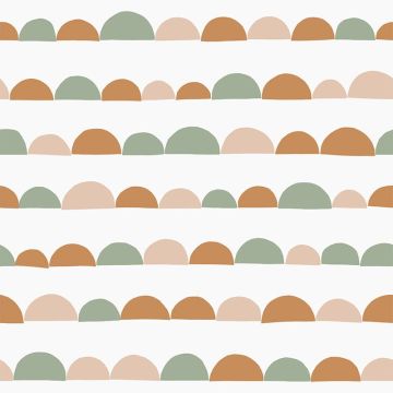 Tapete Braun, Grün, Rosa, Rose Rasch-Textil Vliestapete (1040706)