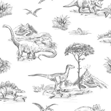 Tapete Schwarz-Weiß Rasch-Textil Vliestapete (1040708)