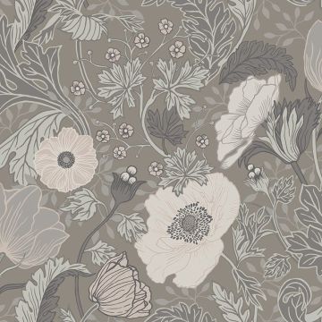 Tapete Grau, Silber Rasch-Textil Vliestapete (1038887)