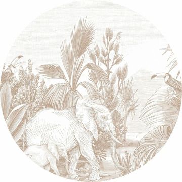 Digitaldruck-Tapete Braun Rasch-Textil (1040736)