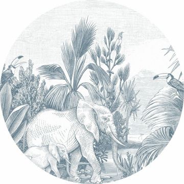 Digitaldruck-Tapete Schwarz-Weiß Rasch-Textil (1040681)
