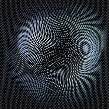 Digitaldruck-Tapete Blau, Grau, Silber ELLE DECORATION (1039108)