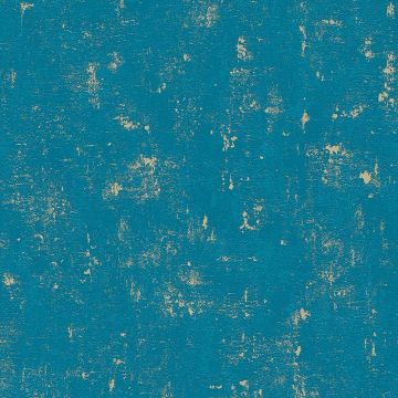 Tapete Blau, Gold, Kupfer AS-Creation Vliestapete (1026938)