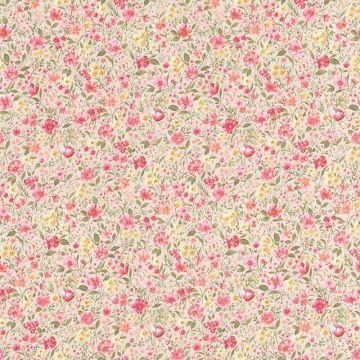 Tapete Bunt, Pink, Rot Rasch-Textil Vliestapete (1037789)