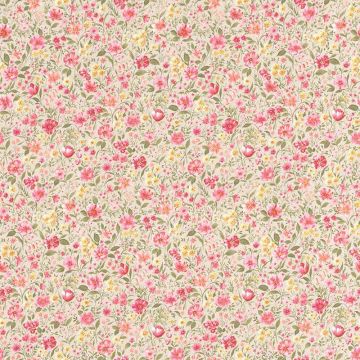 Tapete Bunt, Pink, Rot Rasch-Textil Vliestapete (1037789)