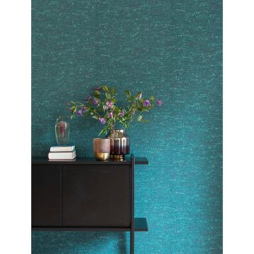 Tapete Blau, Grün, Petrol Rasch-Textil Vliestapete (1026977)
