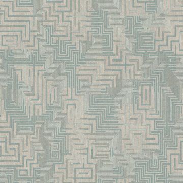 Tapete Beige, Creme, Grau, Silber, Grün Rasch-Textil Vliestapete (1026985)
