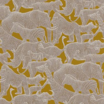 Tapete Gold, Kupfer,Grau, Silber Rasch-Textil Vliestapete (1040455)