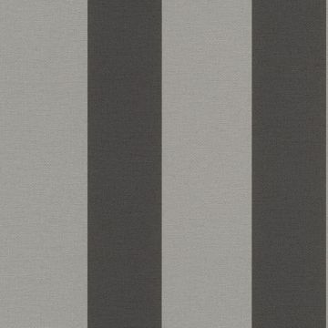 Tapete Grau, Silber,Schwarz, Anthrazit Rasch-Textil Vliestapete (1040475)