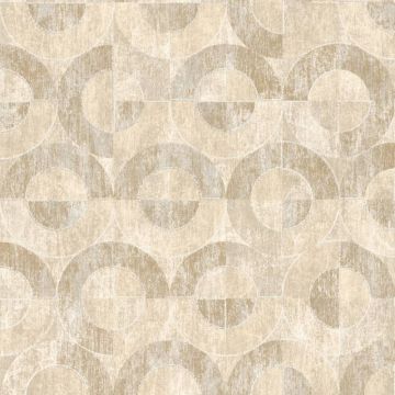 Tapete Beige, Gold, Greige Emil & Hugo Vliestapete (1043545)