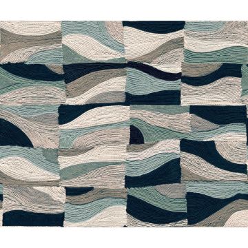 Digitaldruck-Tapete TEXTIL ART Emil & Hugo (1043104)