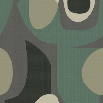 Digitaldruck-Tapete Grau, Silber Eijffinger (1039017)