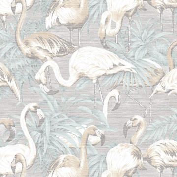 Tapete Grau, Silber, Avalon ARTE Vliestapete (KG-171241)