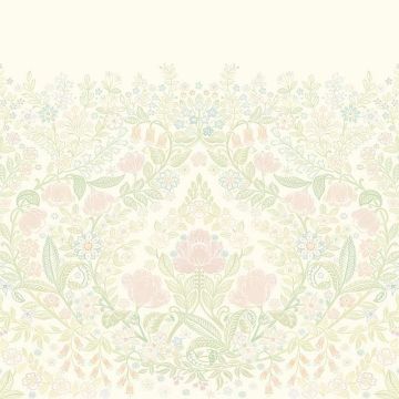 Digitaldruck-Tapete Beige, Creme, Grün, Pastellfarben Eijffinger (1039780)