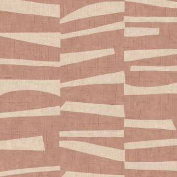 Tapete Beige, Creme, Rot Eijffinger Vliestapete (1040139)