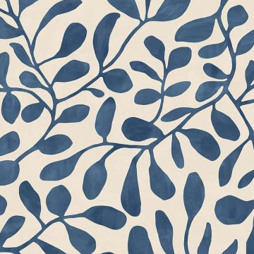 Tapete Beige, Creme, Blau Eijffinger Vliestapete (1040146)