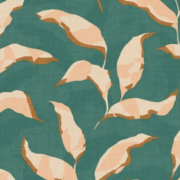 Tapete Beige, Creme, Grün Eijffinger Vliestapete (1040155)