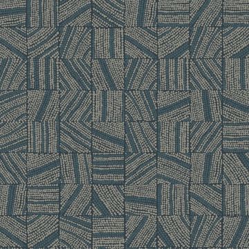 Tapete Blau, Grau, Silber Eijffinger Vliestapete (1042995)