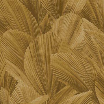 Tapete Gold, Kupfer, Eijffinger Vliestapete (KG-172456)