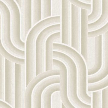 Tapete Beige, Creme Eijffinger Vliestapete (KG-172798)