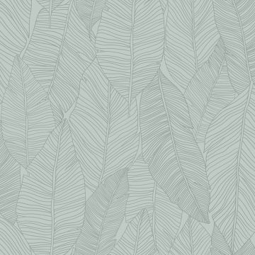 Tapete Grau, Silber, Grün Rasch-Textil Vliestapete (1027986)