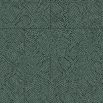 Tapete Grau, Silber, Grün Rasch-Textil Vliestapete (1039440)