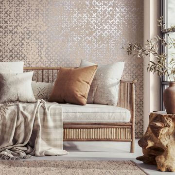 Tapete Beige, Creme, Marburg Vliestapete (KG-171343)
