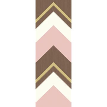 Digitaldruck-Tapete Rosa, Rose, Braun Eijffinger (1021595)