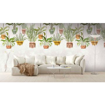 Digitaldruck-Tapete Flowers livingwalls (1039894)