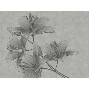 Digitaldruck-Tapete Flowers livingwalls (1039904)