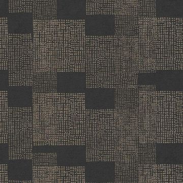 Tapete Gold, Kupfer, Schwarz, Anthrazit livingwalls Vliestapete (1039149)