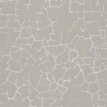 Tapete Beige, Creme, Grau, Silber Eijffinger Vliestapete (1029559)