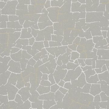 Tapete Beige, Creme, Grau, Silber Eijffinger Vliestapete (1029559)