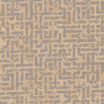 Tapete Braun, Grau, Silber livingwalls Vliestapete (1039692)
